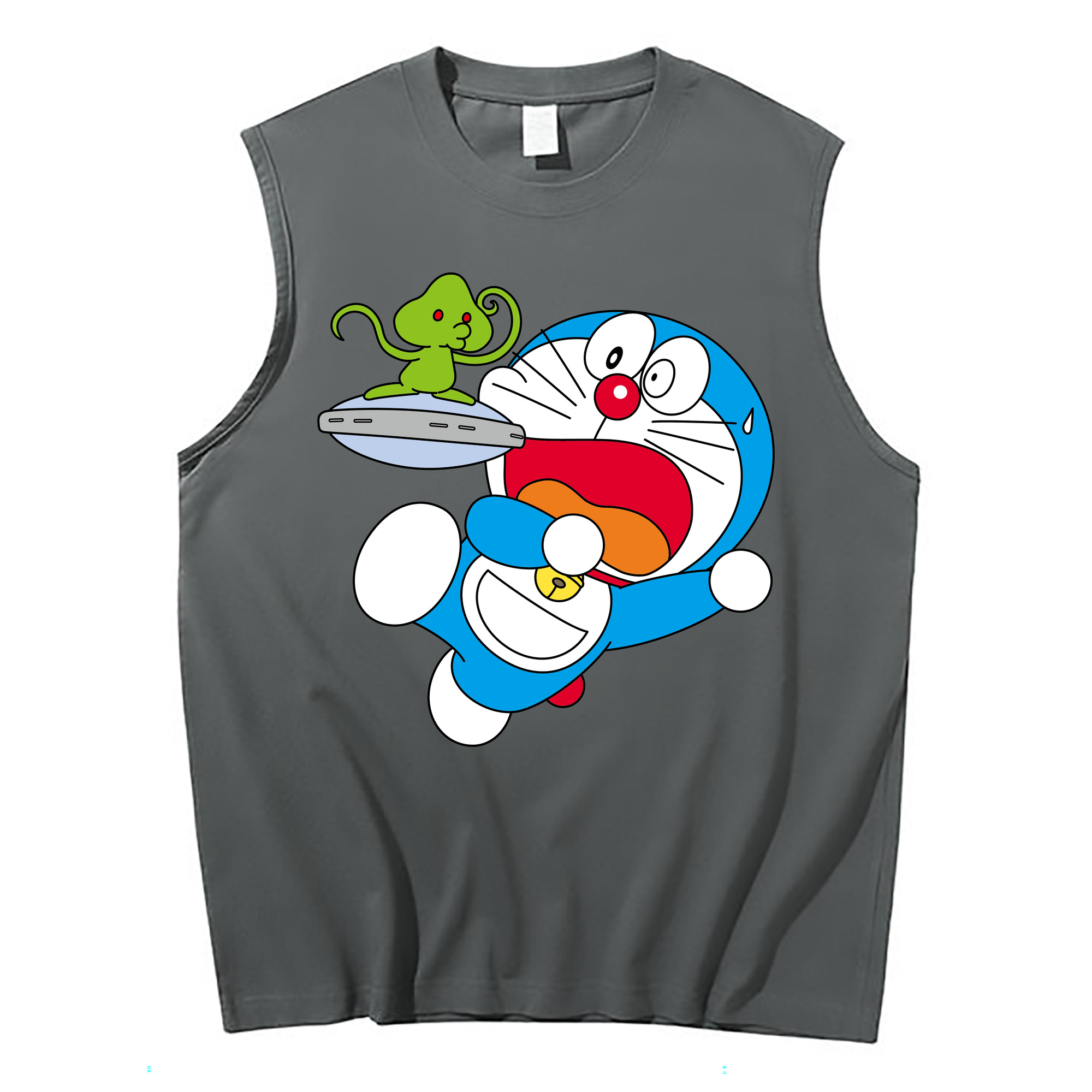 （画像用） ドラえもん Doraemon コットン100％タンクトップ（フロントプリント）